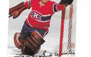 1988-89 Esso #48 Lorne "Gump" Worsley Montreal Canadiens MV