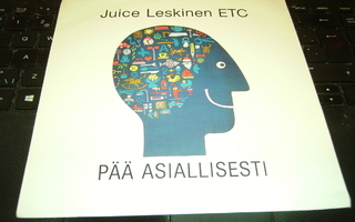 7" single : Juice Leskinen ETC : PÄÄ ASIALLISESTI ( EIPK )