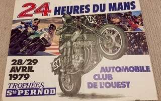 Le Mans 24 -juliste 1979 (RARE!)
