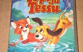 TOPI JA TESSU 1981 VHS WALT DISNEY