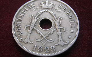 25 centimes 1928 Belgia