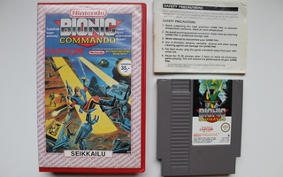 NES Bionic Commando (PAL-B/SCN) (CIB) *Yapon*