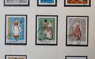 1972 Suomi postimerkki 8 kpl