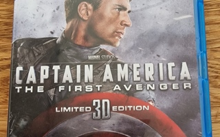 Captain America: The First Avenger (3D Blu-ray+Blu-ray+DVD)