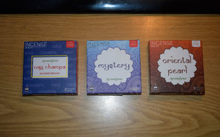 Aromafume tuoksuja 3 eri pakettia ja tuoksua