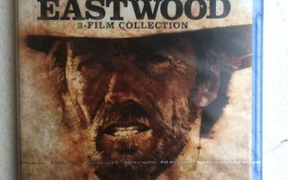 Clint Eastwood 3-film Collection (Blu-ray, uusi)