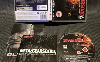 Metal Gear Solid 4 Guns Of The Patriots PS3 - CiB