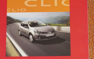 2008 Renault Clio esite - suom - 32 sivua - KUIN UUSI