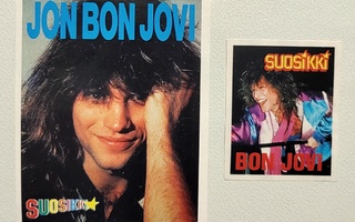 Suosikki-lehden tarroja: Bon Jovi