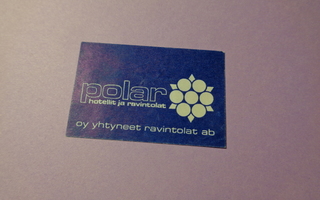 TT-etiketti Polar hotellit ja ravintolat
