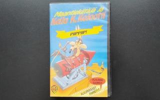 VHS: Maantiekiitäjä Ja Kelju K. Kojootti - Piippiip! (?/1993