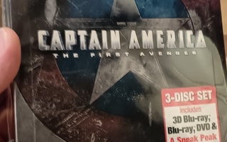 Captain america 3d 2d steelbook