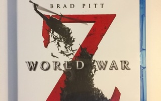 World War Z (Blu-ray 3D) Brad Pitt ja Matthew Fox (2013)