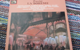 Puccini: La Boheme. Scotto, Kraus, Milnes, Levine EMI 2LP