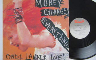Cyndi Lauper Money Changes Everything  Japani 12" LP