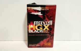 Maxell HGX Black 60 VHS-C kasetti