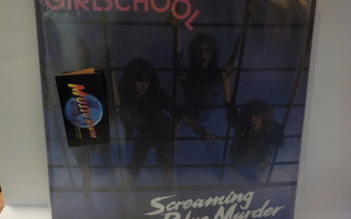 GIRLSCHOOL - SCREAMING BLUE MURDER M-/M- LP