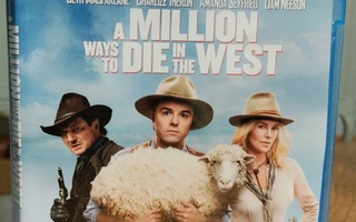 A million ways to die in the west Vuokra Blu-ray