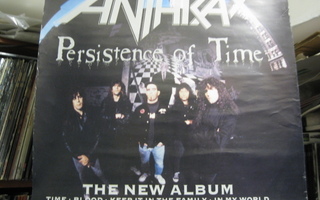 ANTHRAX - PERSISTENCE OF TIME PROMOJULISTE VG+