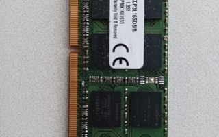 8GB DDR3L 1600Mhz Sodimm läppäriin