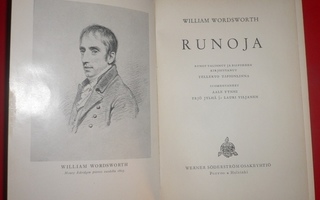 William Wordsworth : Runoja  1949 1.p.