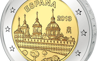 2 Euro Espanja 2013 El Escorial,UNC
