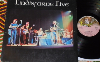 LINDISFARNE - Live - LP 1973 folk rock EX-