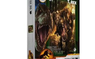 JURASSIC WORLD T-REX 3D EFFECT PUZZE	(18 464)	3d palapeli 10