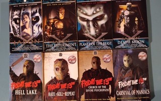 Friday the 13th / Jason X kirjoja (8kpl)