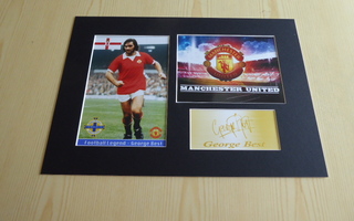 George Best Manchester United valokuvat paspis A4