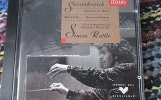 Shostakovits. Sinfonia 4 Britten: Russian Funeral Rattle EMI