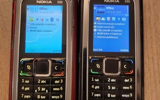 2kpl Nokia E90 puhelinta