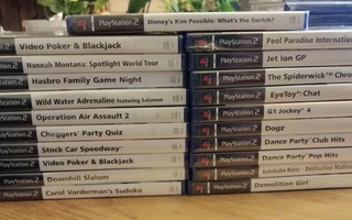 PS2 uudet muoveissa 3 v ja sallitut