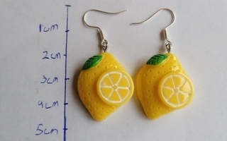 Sitruuna korvakorut
