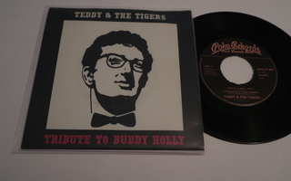 Teddy & The Tigers - Tribute To Buddy Holly -EP 7"