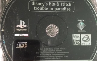 Disney Lilo & Stitch Trouble in Paradise PS1 promo