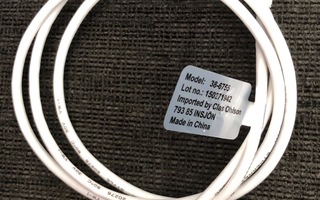 1m HDMI-kaapeli valkoinen - ohut