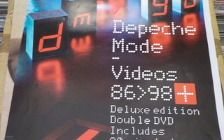 DEPECHE MODE - VIDEOS 86>98 PROMO JULISTE (W)