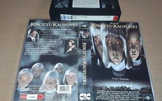 John Carpenterin Kirottu Kaupunki - SF VHS (Finnkino Oy)