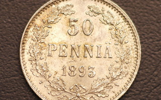 50 penniä 1893 #1032
