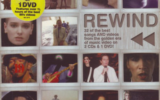 VARIOUS: Rewind - The Best In Music & Video 2CD+DVD