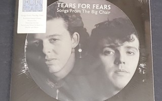 TEARS FOR FEARS Songs From The Big Chair LP KUVALEVY