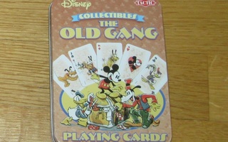 Disney collectibles The Old Gang Playing cards pelikortit