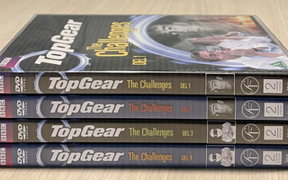 Top Gear: Haasteet (2007-2008) 4DVD (UUSI)
