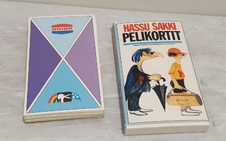 Hassu Sakki pelikortit (Union / Rantasipi, 80-luvulta)