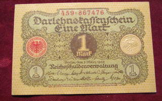 1 mark 1920 Saksa-Germany