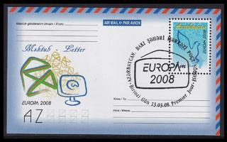 Azerbaidžan 717BL81 o Europa kirje 2008