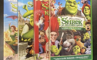 Shrek 1-4 4DVD