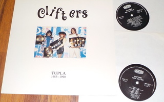 CLIFTERS - Tupla 1985-1990 -2x LP 1991 EX+