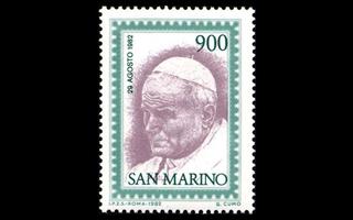 San Marino 1264 ** Paavin vierailu (1982)